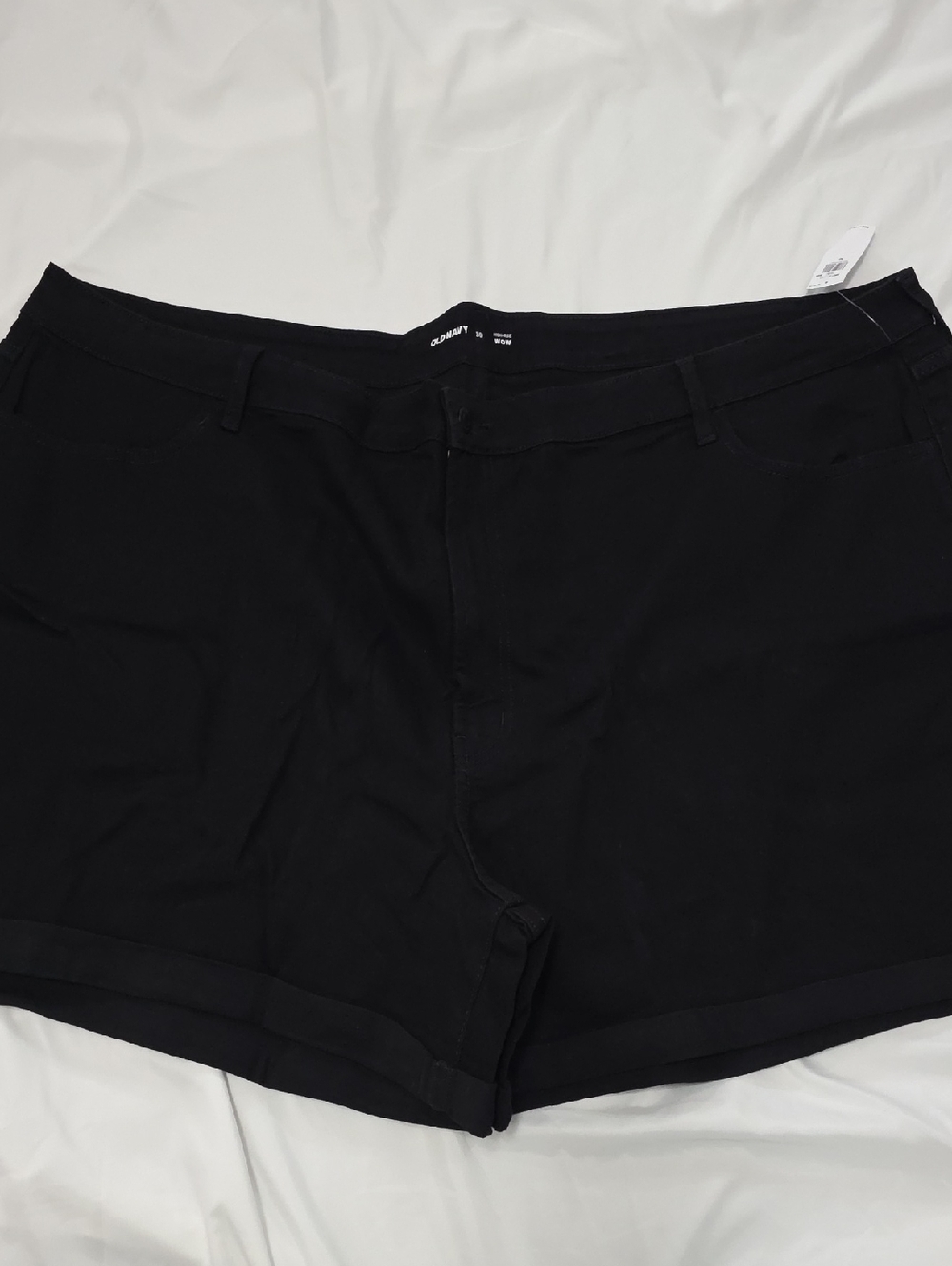 Classic Black Women's Casual Shorts Womens Plus Size 30